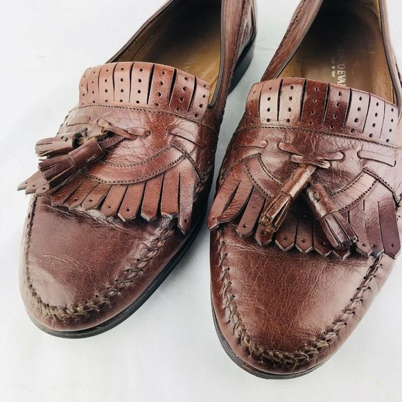 Marco Evani 11.5 Dress Shoes Mens 45 Tassel Loafer main image 7